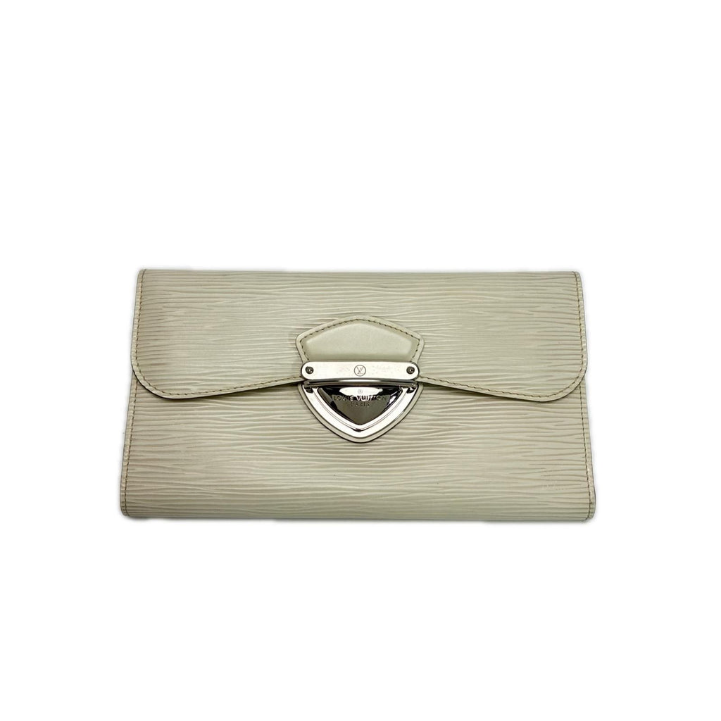 Louis Vuitton Epi Portefeuille Eugenie White Wallet