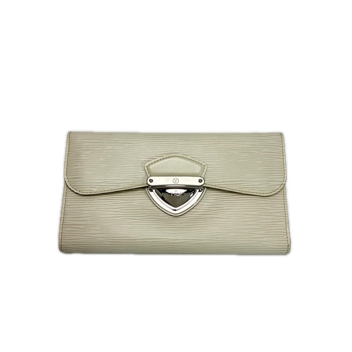 Louis Vuitton Epi Portefeuille Eugenie White Wallet