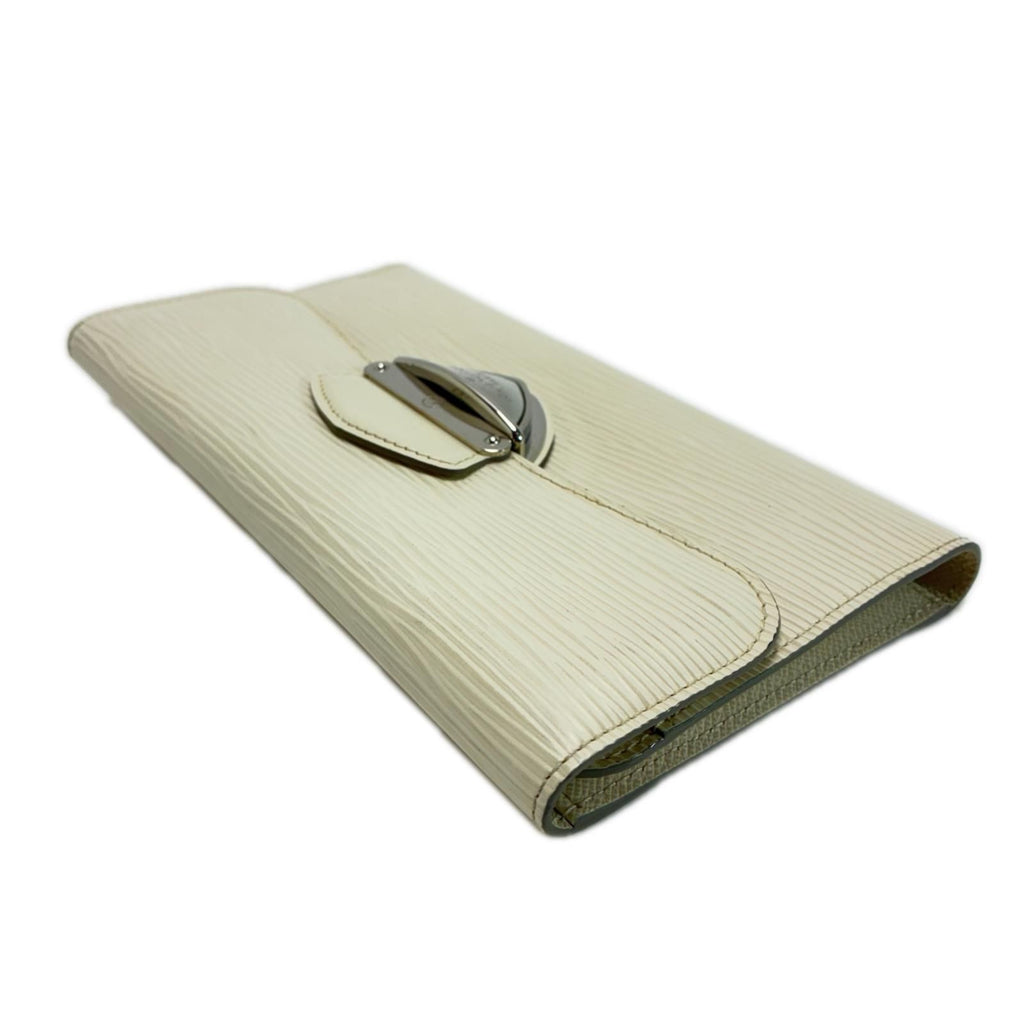 Louis Vuitton Epi Portefeuille Eugenie White Wallet — view 5