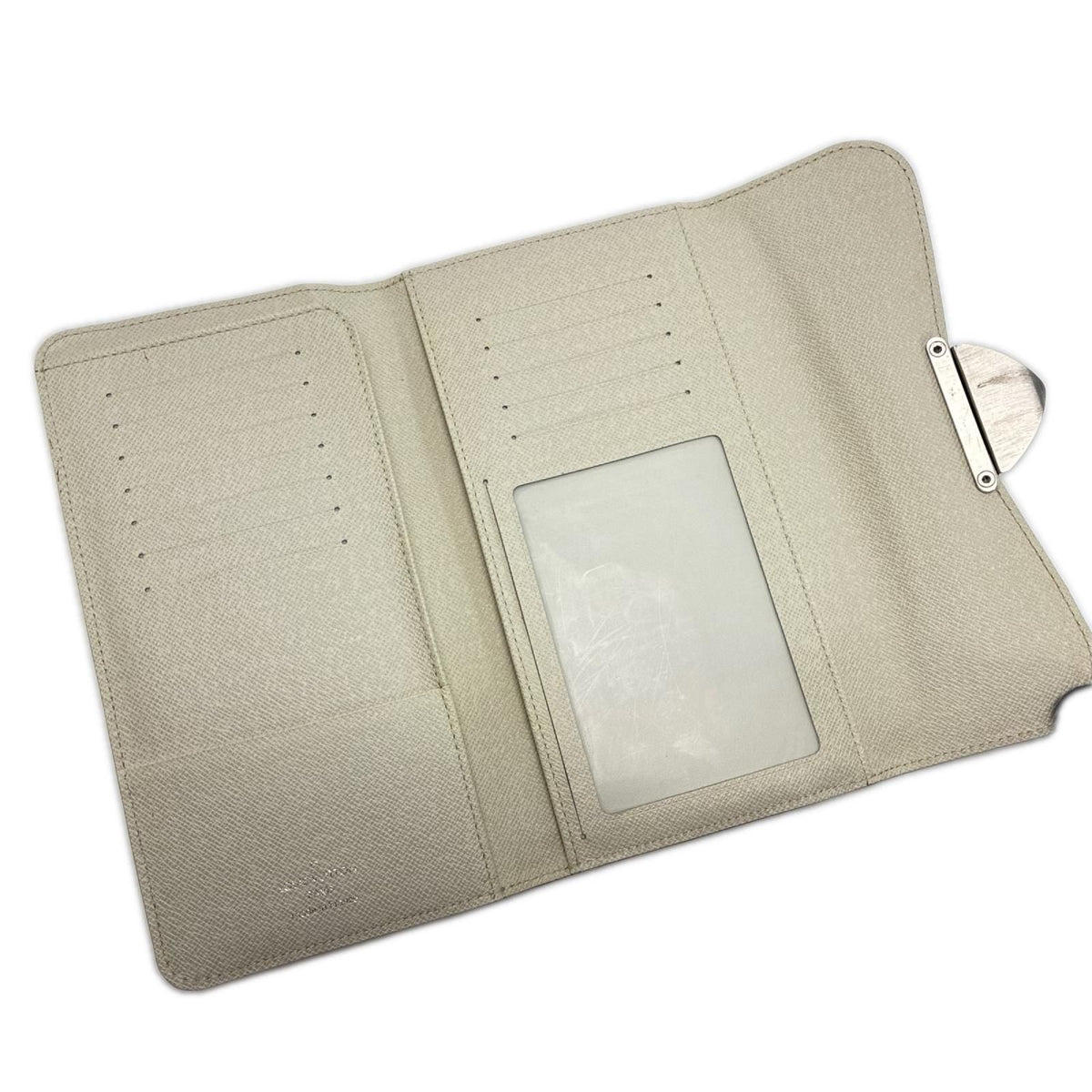 Louis Vuitton Epi Portefeuille Eugenie White Wallet — view 6