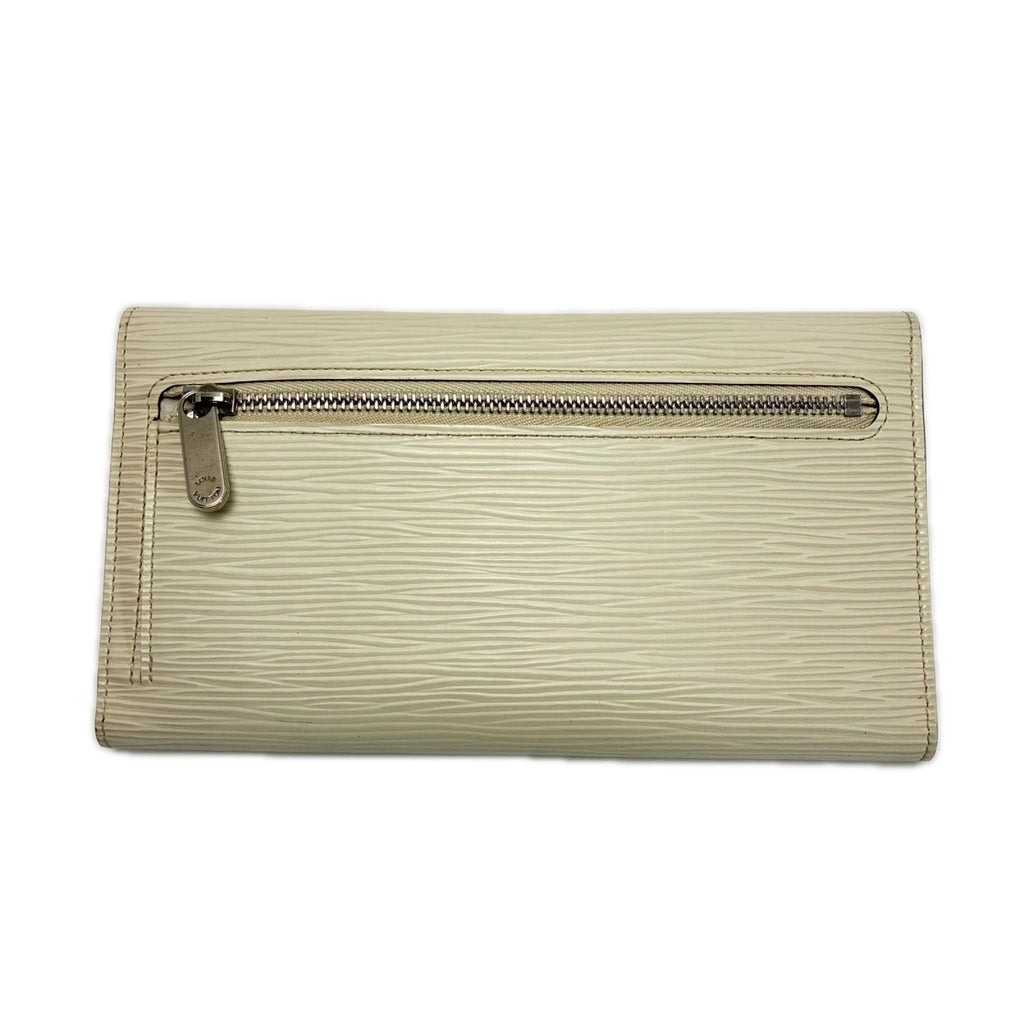 Louis Vuitton Epi Portefeuille Eugenie White Wallet — view 2