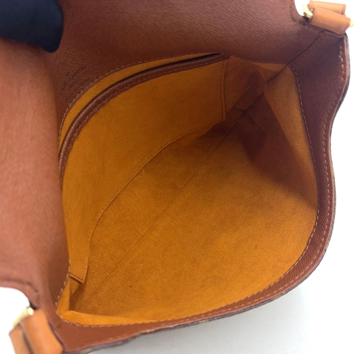 Louis Vuitton Musette Tango Short Strap Monogram Non Leather Brown Shoulder Bag — view 3