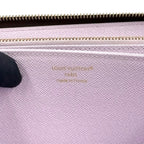 Louis Vuitton Zippy Wallet Monogram Leather Brown Round Gold — view 4