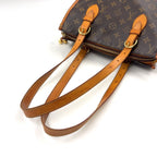 Louis Vuitton Popincourt Monogram Leather Brown Tote Gold — view 6