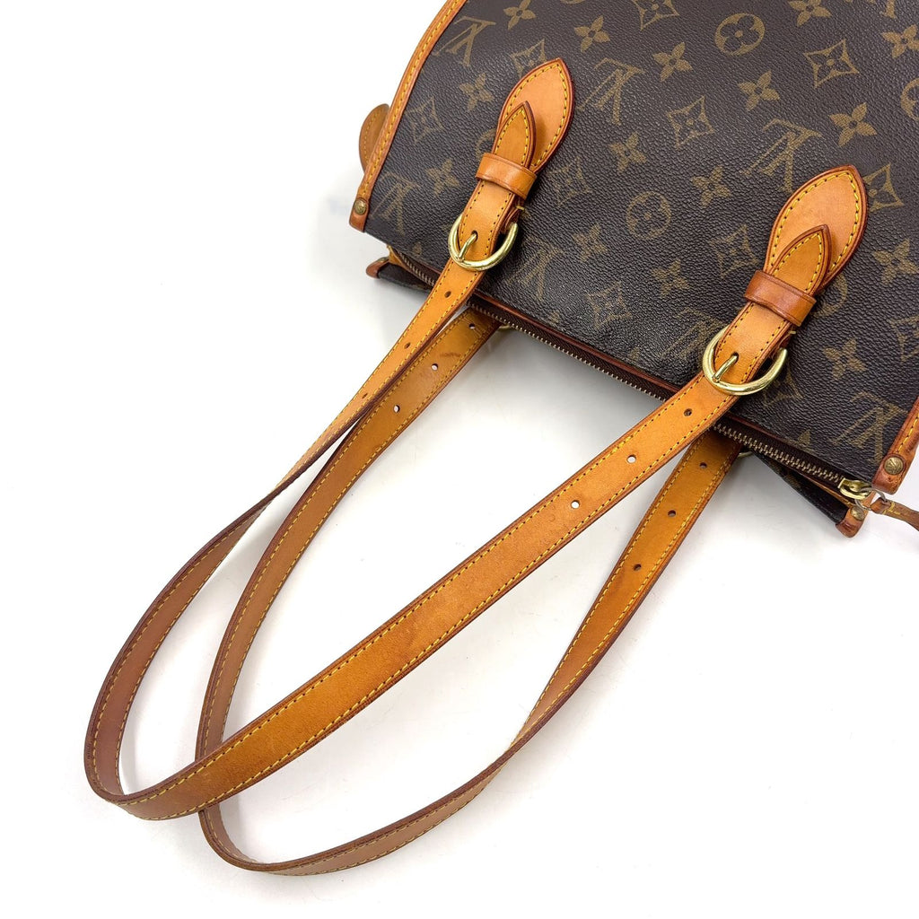 Louis Vuitton Popincourt Monogram Leather Brown Tote Gold — view 5
