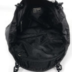 Prada Tote Pura Chain Nylon Nero — view 7