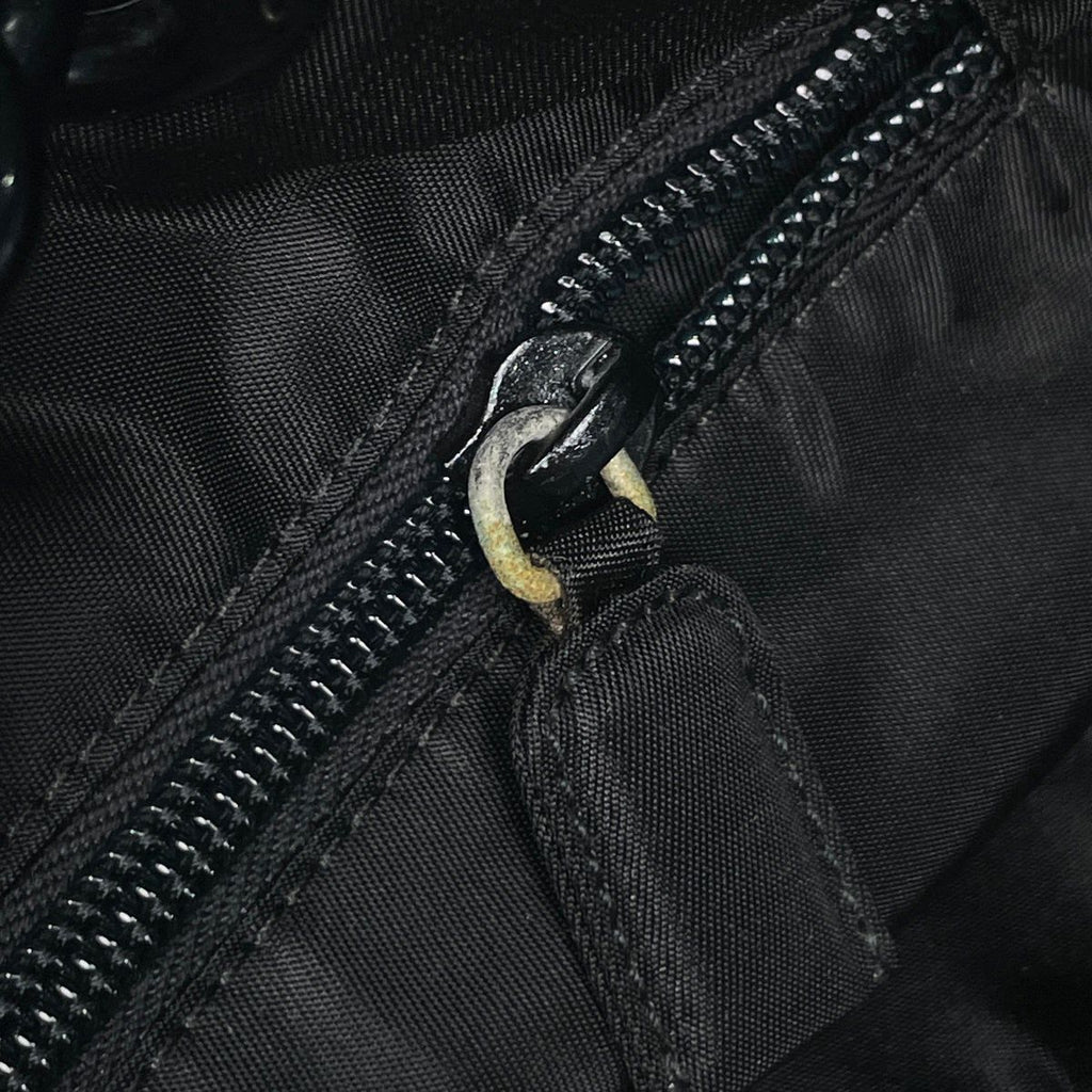 Prada Tote Pura Chain Nylon Nero — view 5