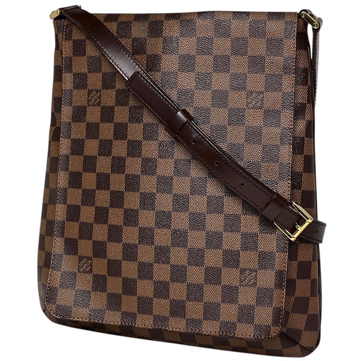 Louis Vuitton Musette Shoulder Bag Damier Brown