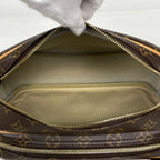 Louis Vuitton Reporter PM Shoulder Bag Monogram Brown — view 7