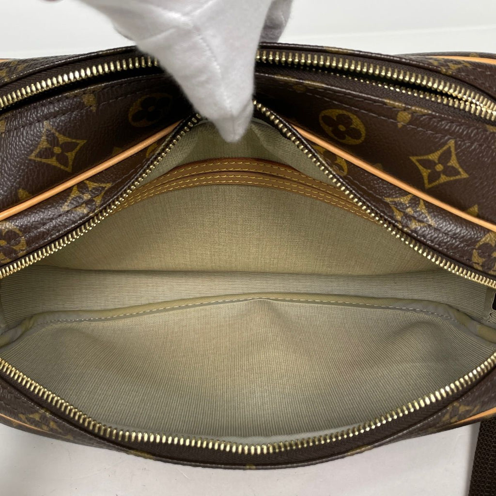 Louis Vuitton Reporter PM Shoulder Bag Monogram Brown — view 6