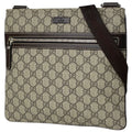 Gucci Shoulder Bag GG Pattern Brown