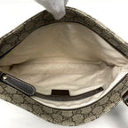 Gucci Shoulder Bag GG Pattern Brown — view 6