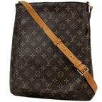 Louis Vuitton Musette Shoulder Bag Monogram Brown