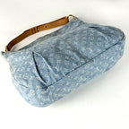 Louis Vuitton Daily GM Shoulder Bag 2-Way Monogram Denim Blue Clair — view 2