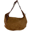 Louis Vuitton Onata GM Shoulder Bag Perforated Monogram Suede Cacao