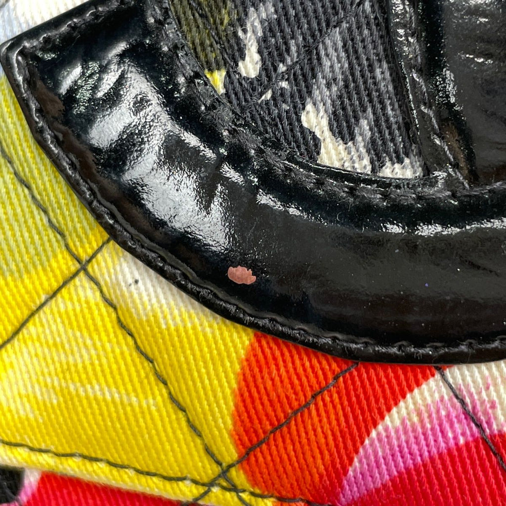 Chanel Handbag Camellia Floral CC Logo Canvas Multicolor — view 4