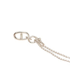 Hermes Chaine D'ancre Amulette Pendant Silver Necklace — view 2