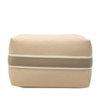 Hermes Brid-a-brac GM Handbag Pouch Beige Gray Cotton — view 3