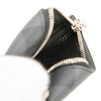 Louis Vuitton Damier Graphite Pochette Cles Coin Purse Black Leather — view 5