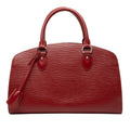 Louis Vuitton Epi Pont Neuf PM Tote Ruby Red Leather