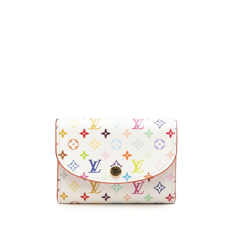 Louis Vuitton Takashi Murakami Monogram Porte Monnaie Rosalie Coin Purse