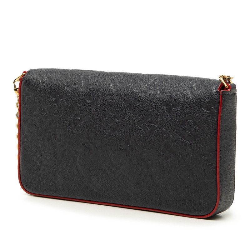 Louis Vuitton Monogram Empreinte Pochette Felicie Crossbody Chain Shoulder Bag — view 2