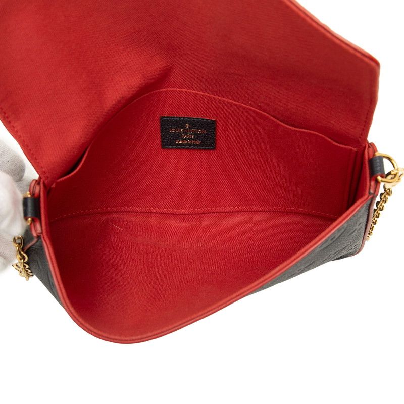 Louis Vuitton Monogram Empreinte Pochette Felicie Crossbody Chain Shoulder Bag — view 4