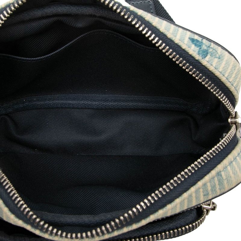 Louis Vuitton Monogram Water Color Outdoor Pochette Crossbody Shoulder Bag Blue — view 4