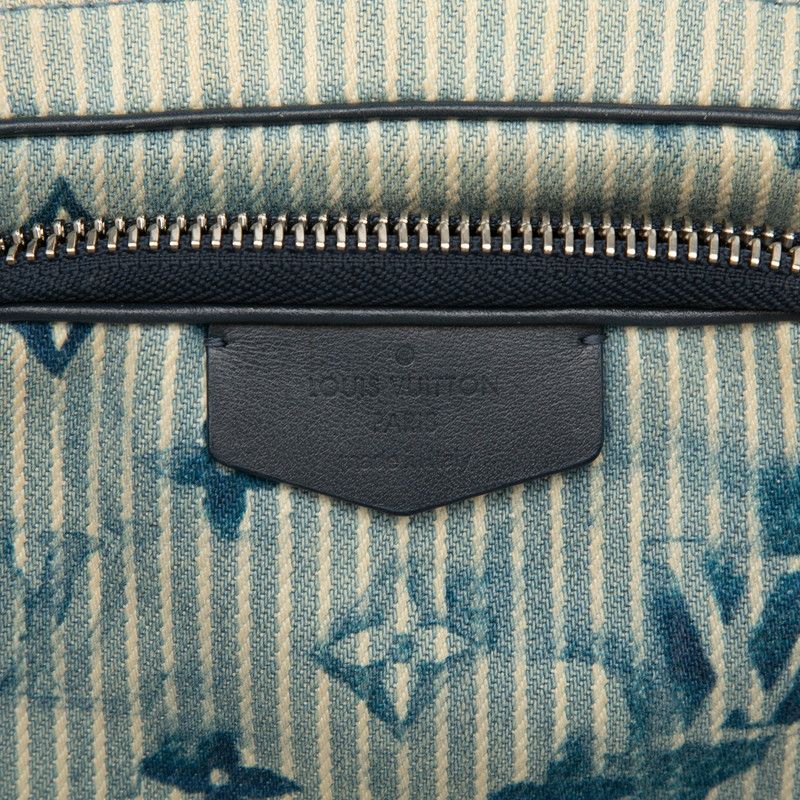 Louis Vuitton Monogram Water Color Outdoor Pochette Crossbody Shoulder Bag Blue — view 6