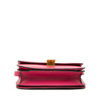 Celine Classic Box Shoulder Bag Pink Leather — view 3