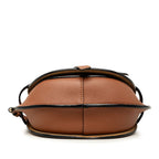Loewe Gate Dual Mini Crossbody Shoulder Bag Brown Leather — view 3