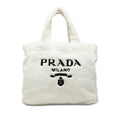 Prada Tote White Pile