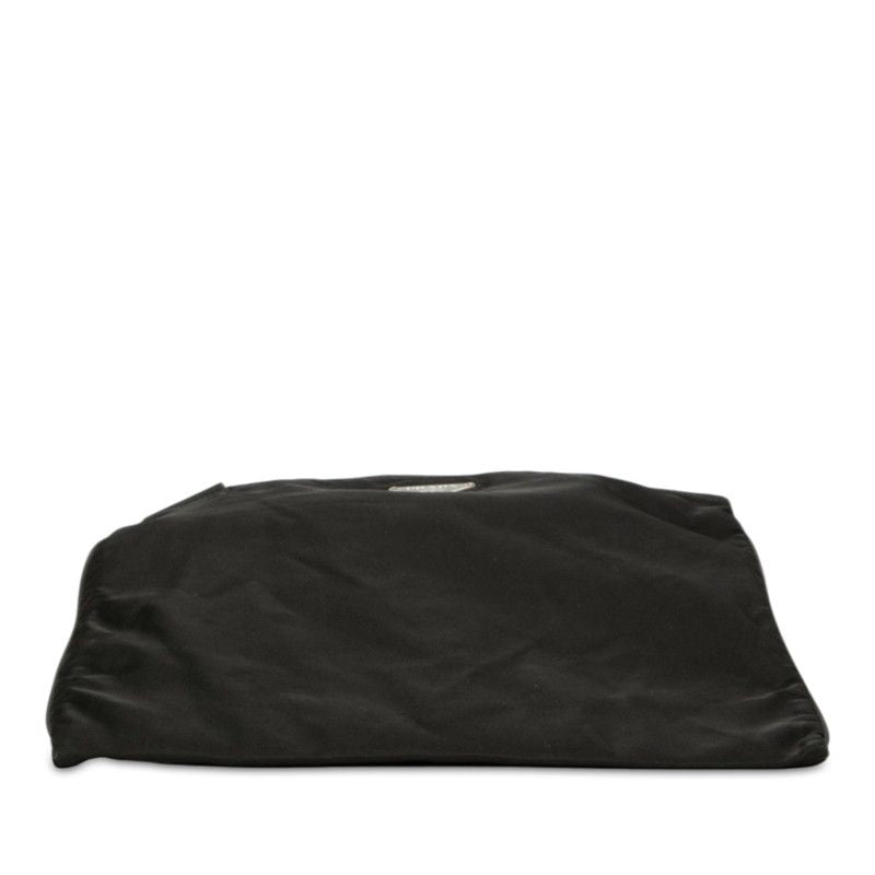Prada Crossbody Shoulder Bag Black Nylon — view 3