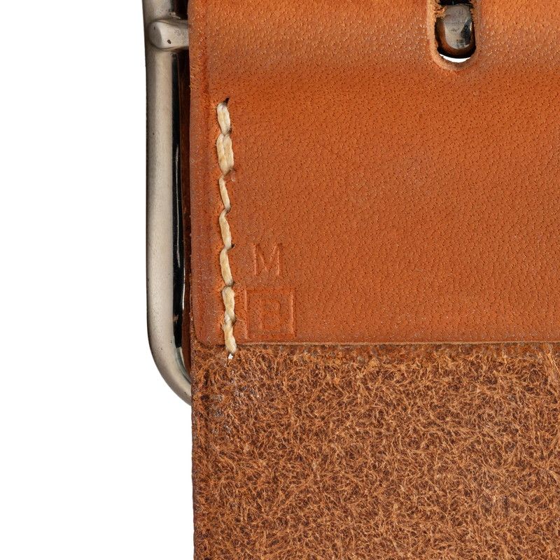Hermes Hapi GM Bracelet Bangle M Brown Leather — view 5