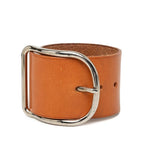 Hermes Hapi GM Bracelet Bangle M Brown Leather — view 2