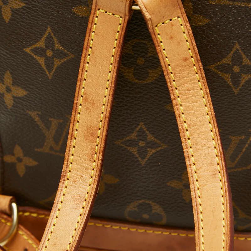 Louis Vuitton Monogram Mini Montsouris Backpack Brown Leather — view 8