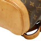 Louis Vuitton Monogram Mini Montsouris Backpack Brown Leather — view 4