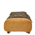 Louis Vuitton Monogram Mini Montsouris Backpack Brown Leather — view 3
