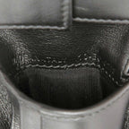 Dior Oblique Round Zip Wallet Bifold Beige Navy Canvas — view 6