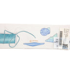 Hermes Twilly in the Pocket Scarf Pink Blue Multicolor Silk — view 3