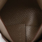 Hermes Bastia Coin Purse Etoupe Gray Beige Veau Epsom — view 4