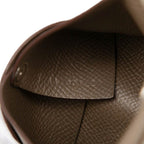 Hermes Bastia Coin Purse Etoupe Gray Beige Veau Epsom — view 6