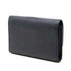 Louis Vuitton Portefeuille Capucines Compact Trifold Wallet Navy Taurillon — view 2