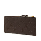 Louis Vuitton Monogram Empreinte Portefeuille Curies Coin Purse Pouch Brown — view 2