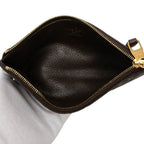 Louis Vuitton Monogram Empreinte Portefeuille Curies Coin Purse Pouch Brown — view 4