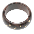 Louis Vuitton Bracelet Sylvania GM Brown Gold Wood — view 4