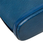 Louis Vuitton Epi Lussac Tote Shoulder Bag Toledo Blue Leather — view 7