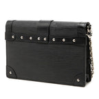 Louis Vuitton Epi Portefeuille Trunk Shoulder Bag Black Leather — view 2