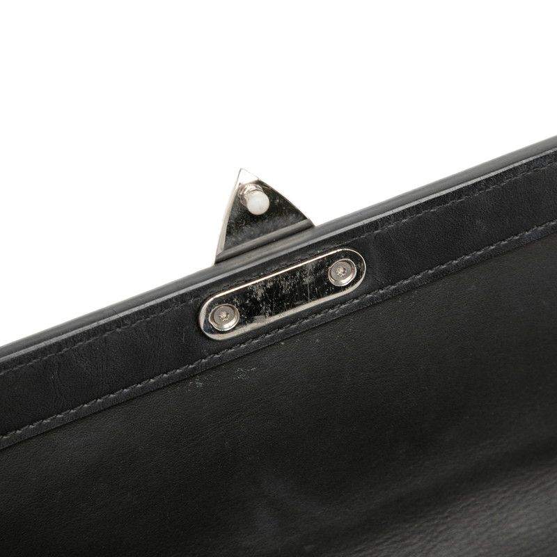 Louis Vuitton Epi Portefeuille Trunk Shoulder Bag Black Leather — view 4