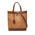 Saint Laurent Toy Wicker North South Tote Basket Shoulder Handbag